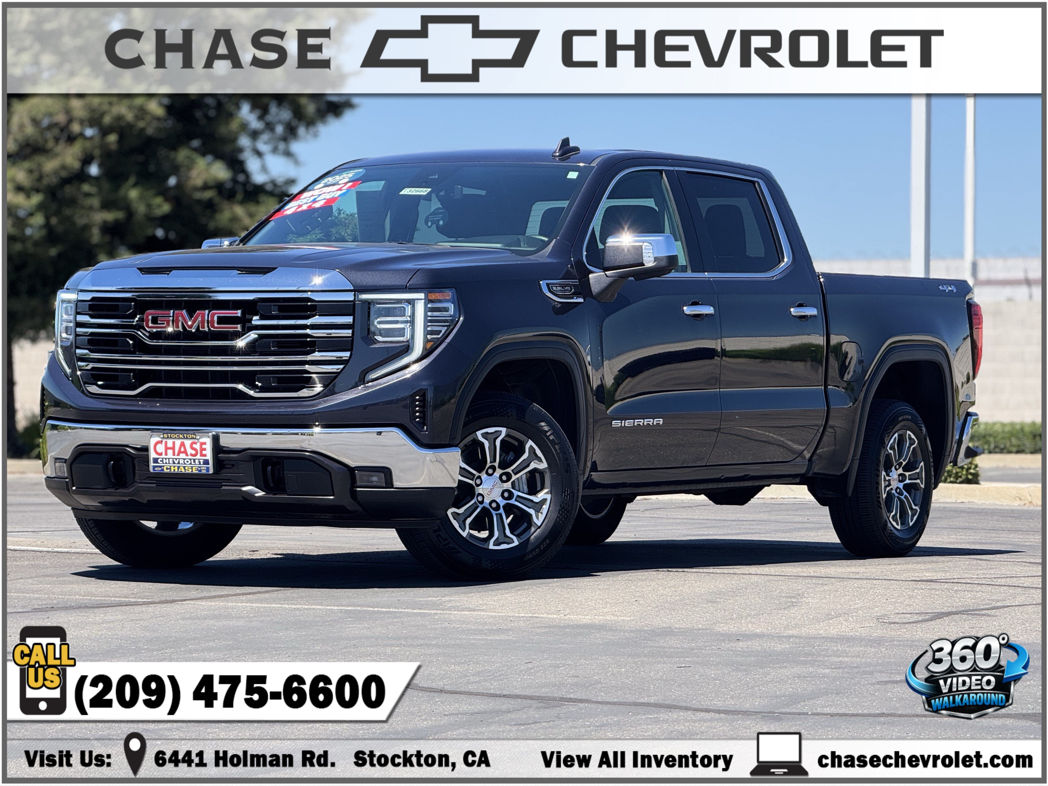 Certified 2025 GMC Sierra 1500 SLT AWD/4WD image 1