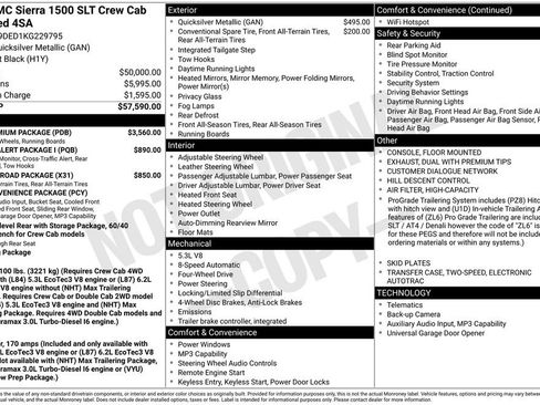 Used 2019 GMC Sierra 1500 SLT w/ SLT Premium Package image 9