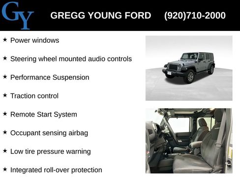 Used 2016 Jeep Wrangler Unlimited Rubicon w/ Connectivity Group image 25