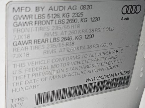 Used 2021 Audi Q3 2.0T Premium w/ Convenience Package image 35