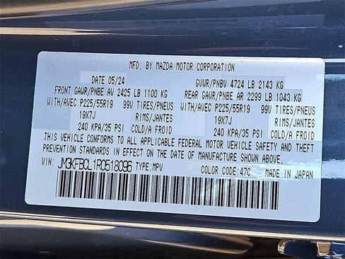 Used 2024 MAZDA CX-5 Carbon Edition image 26