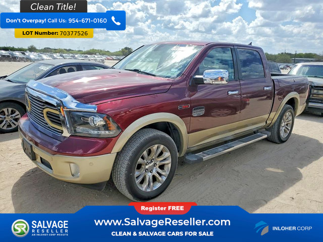 Used 2016 RAM 1500 Laramie Longhorn w/ Convenience Group AWD/4WD image 1