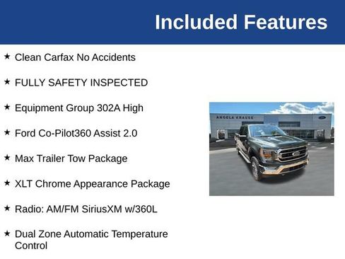 Used 2021 Ford F150 XLT w/ Equipment Group 302A High AWD/4WD image 5