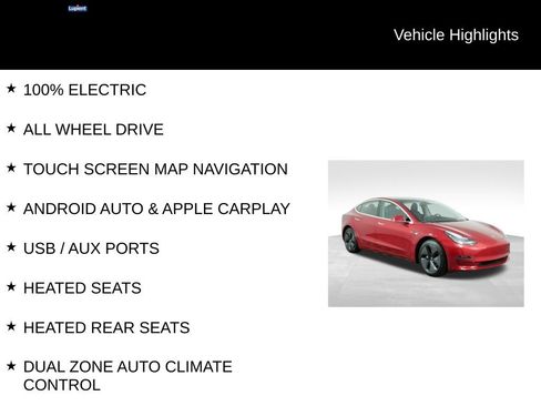 Used 2018 Tesla Model 3 Long Range AWD/4WD image 7