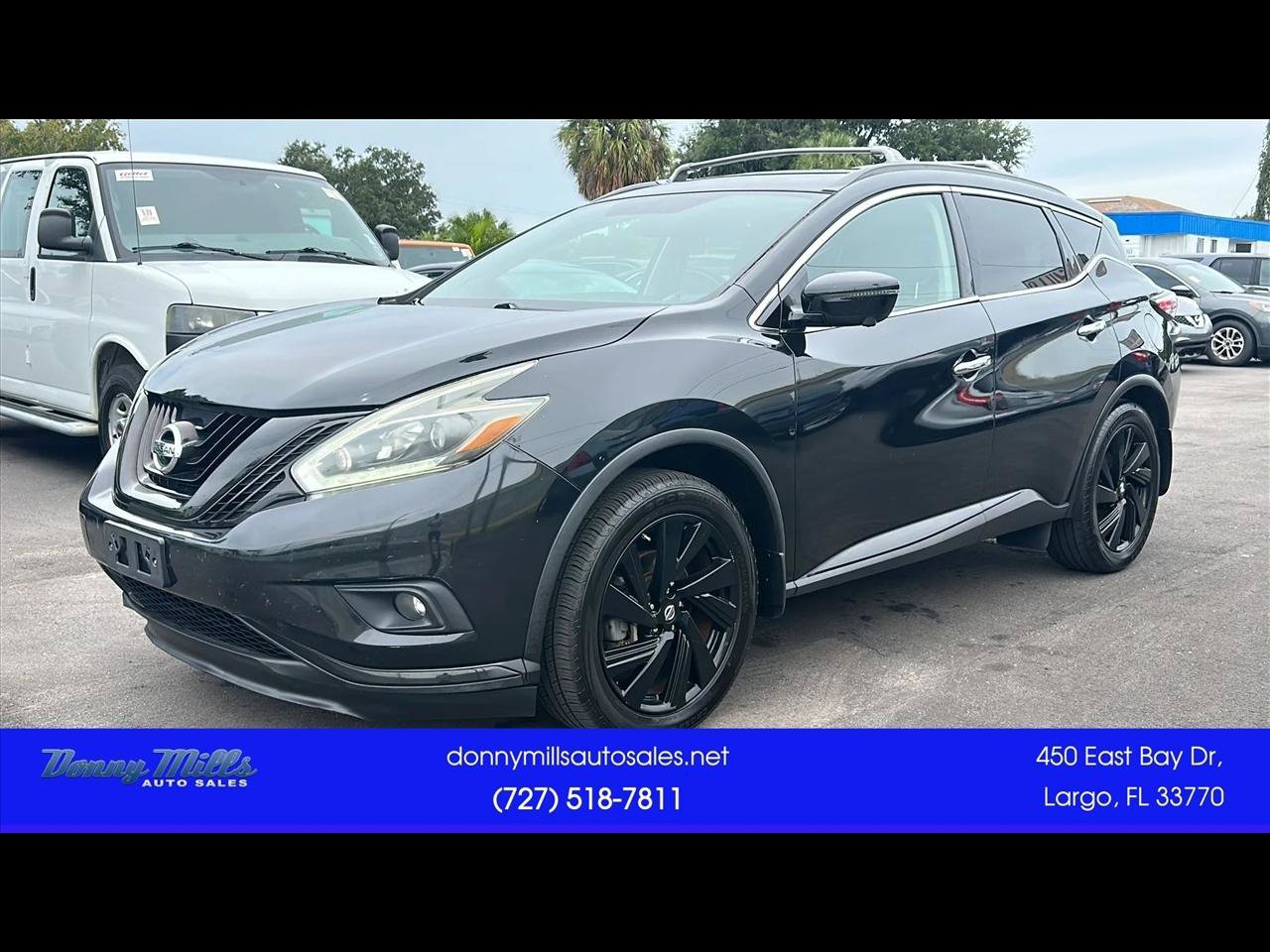 Used 2018 Nissan Murano SL w/ Midnight Edition Package AWD/4WD image 1