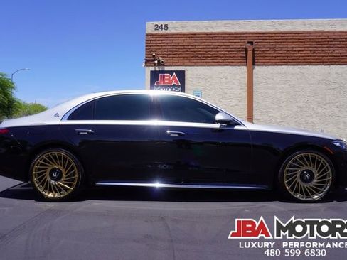 Used 2021 Mercedes-Benz S 580 4MATIC Sedan w/ AMG Line image 74