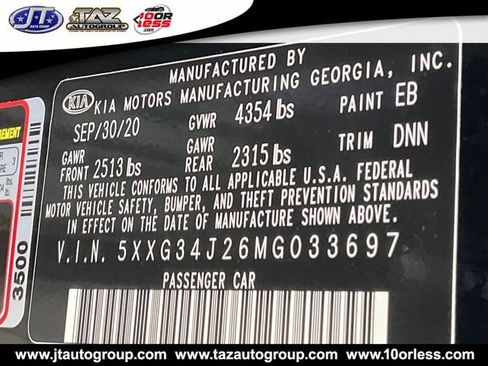Used 2021 Kia K5 EX FWD image 20