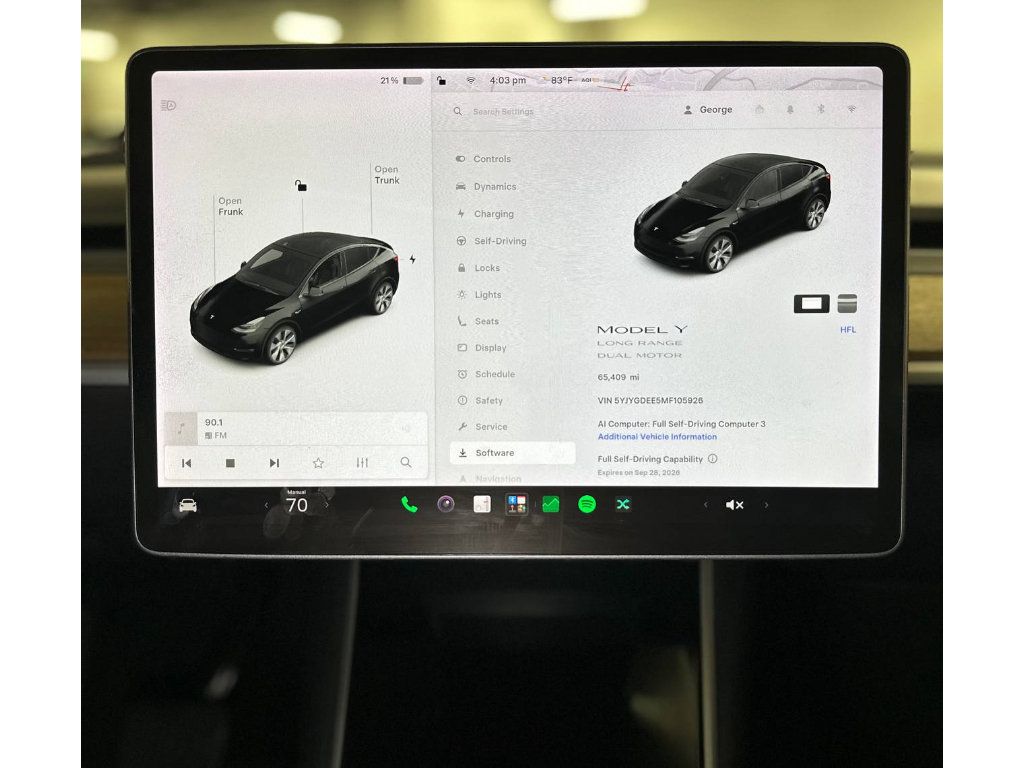 Used 2021 Tesla Model Y Long Range AWD/4WD image 28