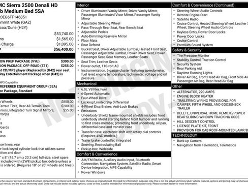 Used 2015 GMC Sierra 2500 Denali w/ Snow Plow Prep Package image 3