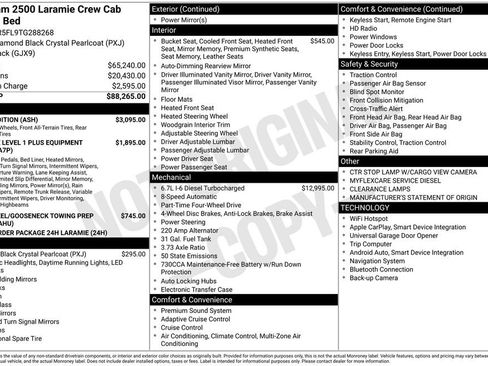 New 2026 RAM 2500 Laramie w/ Night Edition AWD/4WD image 9