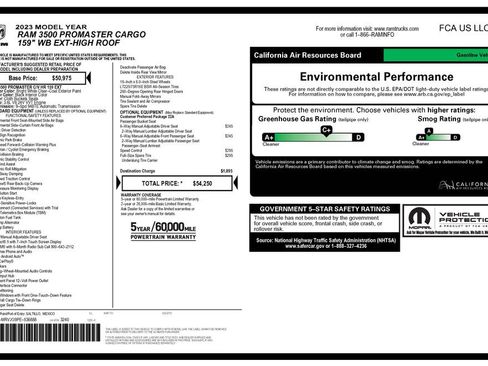 Used 2023 RAM ProMaster 3500 image 2