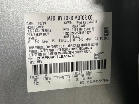 Used 2020 Ford Edge Titanium w/ Equipment Group 301A image 20