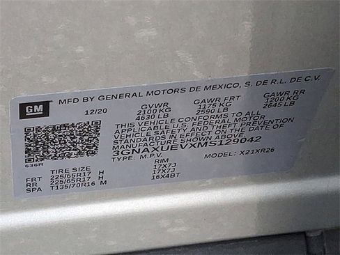 Used 2021 Chevrolet Equinox LT image 22
