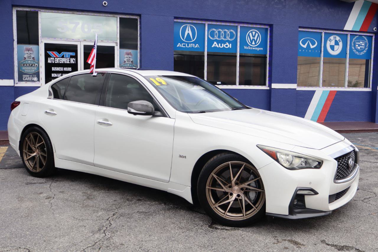Used 2019 INFINITI Q50 Sport w/ Proactive Package RWD image 2