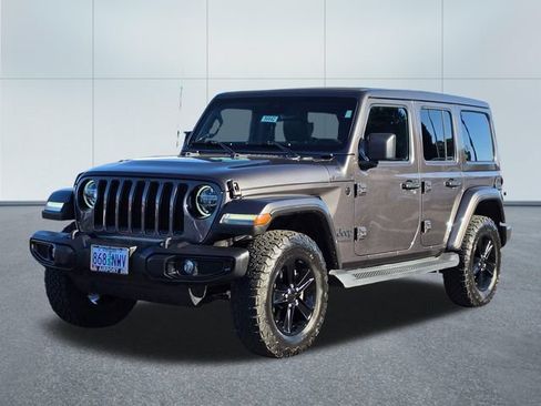 Used 2021 Jeep Wrangler Unlimited Sahara AWD/4WD image 1