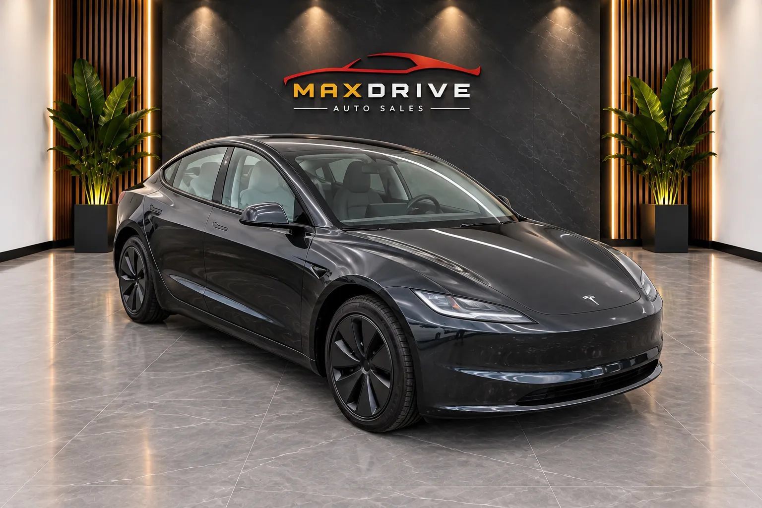 Used 2025 Tesla Model 3 Long Range RWD image 1