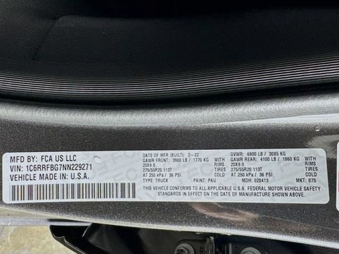 Used 2022 RAM 1500 Big Horn w/ Trailer Tow Group AWD/4WD image 35