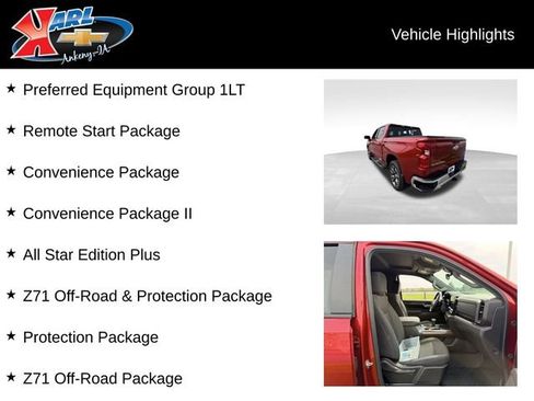 Used 2024 Chevrolet Silverado 1500 LT AWD/4WD image 2