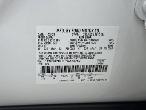 Used 2023 Ford Explorer XLT w/ Equipment Group 202A RWD image 34