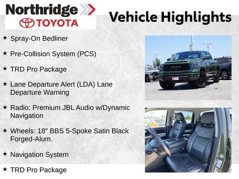 Used 2020 Toyota Tundra TRD Pro AWD/4WD image 2
