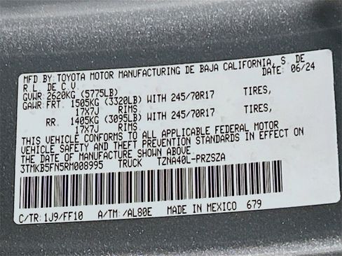 Used 2024 Toyota Tacoma SR5 image 26