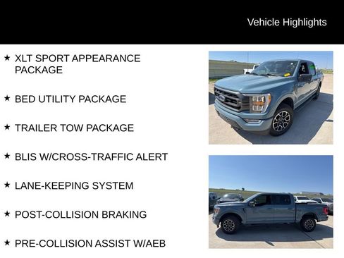 Used 2023 Ford F150 XLT w/ Equipment Group 302A High image 5