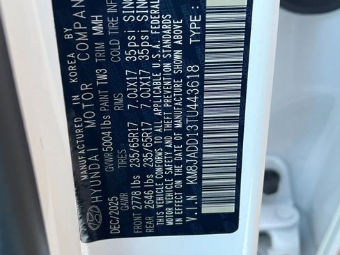 New 2026 Hyundai Tucson Blue SE image 28