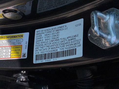 Used 2025 Honda Accord LX image 34
