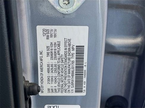 Used 2021 Honda CR-V EX-L image 30