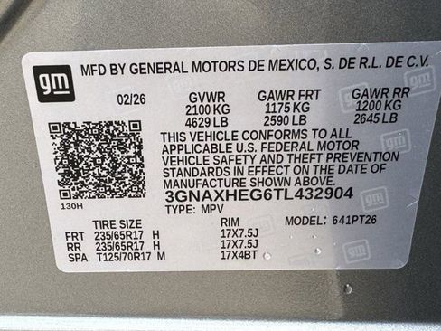 New 2026 Chevrolet Equinox LT image 27