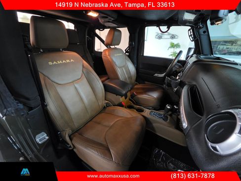 Used 2015 Jeep Wrangler Sahara w/ Connectivity Group AWD/4WD image 25