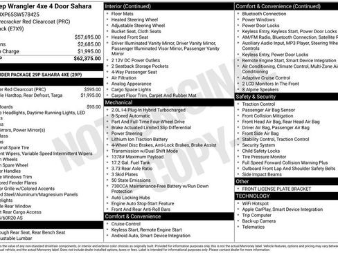 Certified 2025 Jeep Wrangler Unlimited Sahara image 37