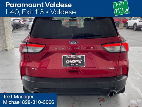 Used 2021 Ford Escape SE w/ SE Sport Appearance Package image 25