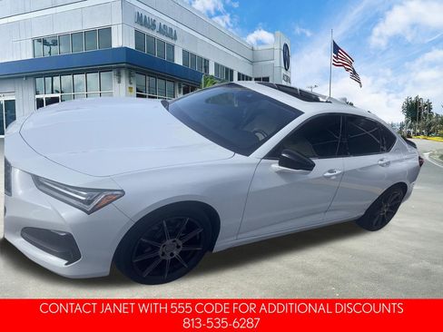 Used 2021 Acura TLX w/ Technology Package FWD image 3