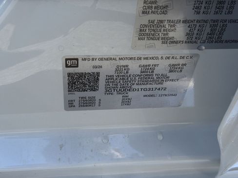 New 2026 GMC Sierra 1500 SLT w/ SLT Premium Package AWD/4WD image 30
