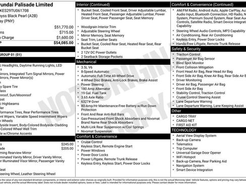 Certified 2026 Hyundai Palisade Limited AWD/4WD image 6