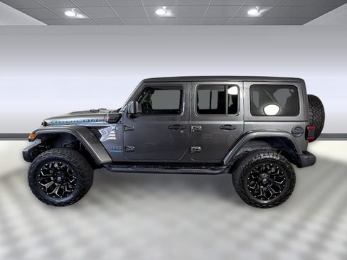 Used 2021 Jeep Wrangler Unlimited Rubicon 4xe w/ Steel Bumper Group AWD/4WD image 2
