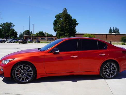 Used 2023 INFINITI Q50 Red Sport 400 RWD image 3