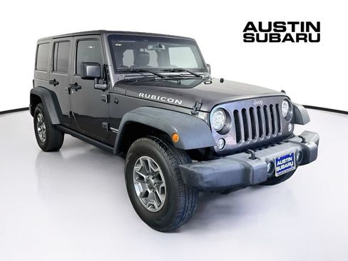 Used 2017 Jeep Wrangler Unlimited Rubicon w/ Connectivity Group AWD/4WD image 1
