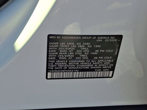 New 2026 Volkswagen Atlas SE AWD/4WD image 18