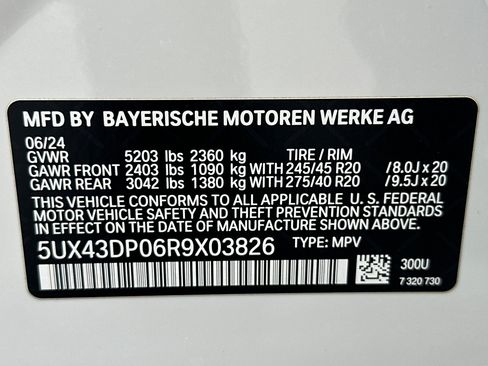 Used 2024 BMW X3 sDrive30i w/ M Sport Package RWD image 28