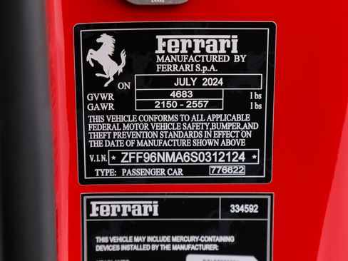 Certified 2025 Ferrari SF90 Spider AWD/4WD image 48
