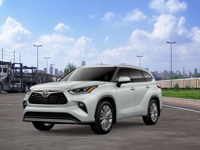 New 2026 Toyota Highlander Platinum