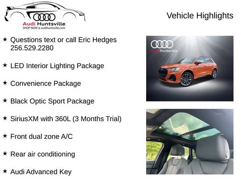 Used 2025 Audi Q3 2.0T Premium w/ Convenience Package AWD/4WD image 6