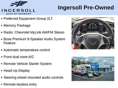 Used 2014 Chevrolet Corvette Stingray Coupe w/ 2LT Preferred Equipment Group RWD image 5