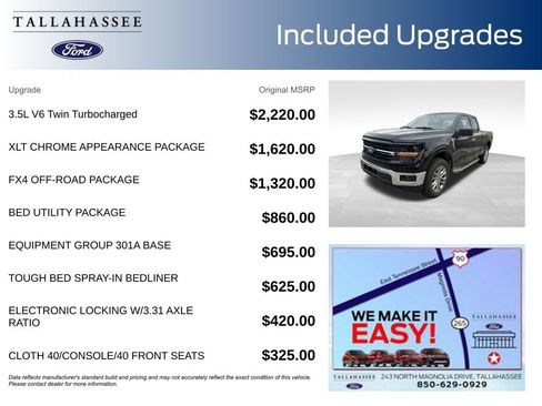 New 2026 Ford F150 XLT w/ XLT Chrome Appearance Package image 3