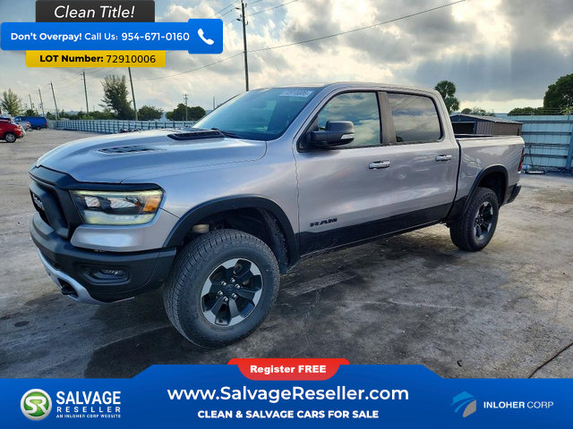 Used 2019 RAM 1500 Rebel w/ Rebel Level 2 Equipment Group AWD/4WD image 1