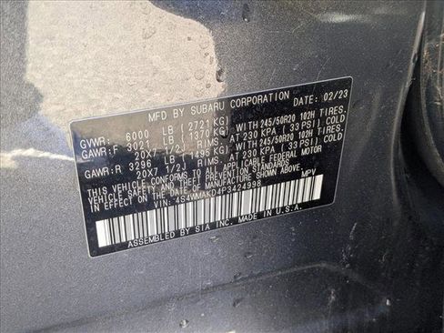 Used 2023 Subaru Ascent Onyx Edition Limited image 24