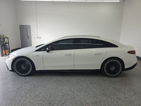 Used 2022 Mercedes-Benz EQS AMG 4MATIC w/ Exclusive Trim Package image 2