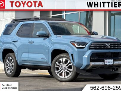 Certified 2025 Toyota 4Runner Limited